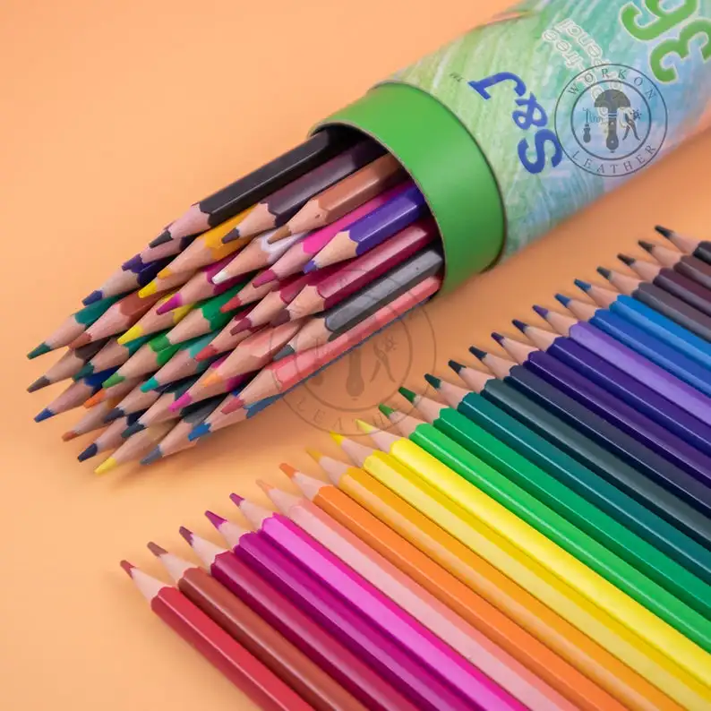 Цветные карандаши ZONESUN|Для рисования эскизов Карандашом художника для машины горячего тиснения